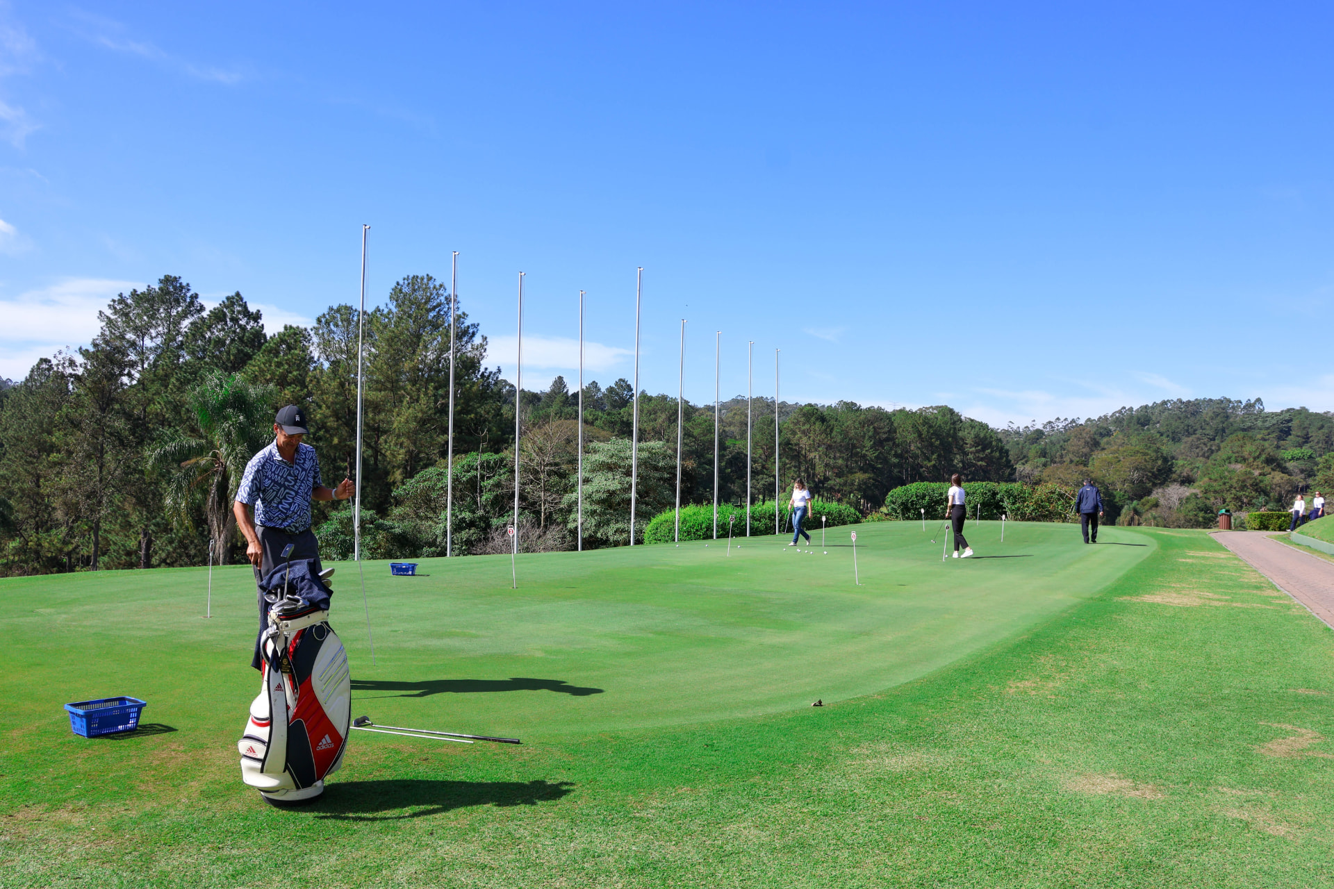 Paisagem do Golf Club da PL